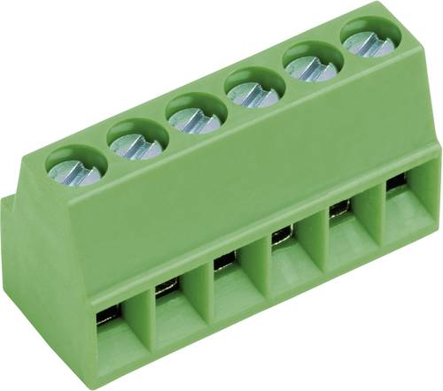 PTR Hartmann 50692060021E Schraubklemmblock 0.75mm² Polzahl (num) 6 Grün von PTR Hartmann