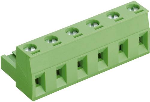 PTR Hartmann Buchsengehäuse-Kabel AKZ960 Polzahl Gesamt 6 Rastermaß: 7.62mm 50960060021D von PTR Hartmann