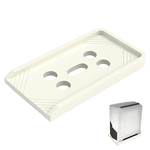 CPU-Ständer CPU-Ständer unter dem Schreibtisch, PC-Gehäusewagen mit 4 Lenkrollen, PC-Tower-Bodenständer, mobiler Wagenhalter, CPU-Gehäuse-Schutzregal PC Rollwagen (Color : White One Way) von PTTRNS