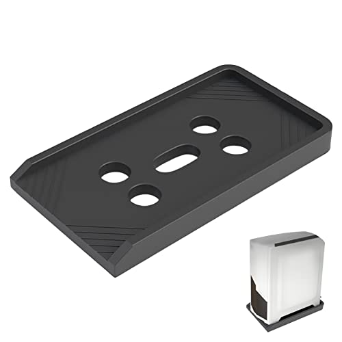 PTTRNS CPU-Ständer CPU-Ständer unter dem Schreibtisch, PC-Gehäusewagen mit 4 Lenkrollen, PC-Tower-Bodenständer, mobiler Wagenhalter, CPU-Gehäuse-Schutzregal PC Rollwagen (Color : Black One Way) von PTTRNS