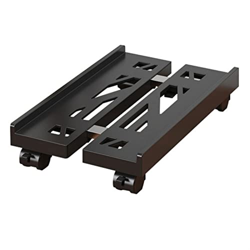 PTTRNS CPU-Ständer Desktop-PC-Tower-Ständer, Verstellbarer CPU-Ständerwagen, mobiler PC-Host-Gehäusehalter mit rollenden Lenkrollen, erweiterbarer CPU-Ständer aus Metall for das Heimbüro PC Rollwagen PTTRNS CPU-Ständer Desktop-PC-Tower-Ständer, Verstellbarer CPU-Ständerwagen, mobiler PC-Host-Gehäusehalter mit rollenden Lenkrollen, erweiterbarer CPU-Ständer aus Metall for das Heimbüro PC Rollwagen von PTTRNS