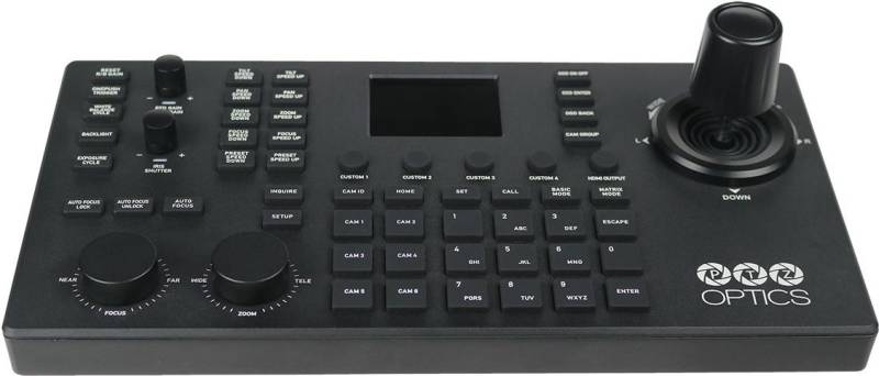 PTZOptics SuperJoy - Schwarz - Tasten - Joystick - Berührung - Gleichstrom - 6 W - 12 V - 370 mm (PT-SUPERJOY-G1) von PTZOptics