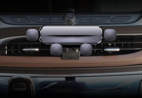 PUBIBD Auto Handyhalterung für Buick GL8（652T） 2020-2022, 360° Drehbare Kfz Handyhalter Einstellbare Ausrichtung, Stabilisieren Kratzschutz Smartphone Halterung Auto,A Grey von PUBIBD