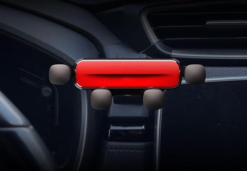 PUBIBD Auto Handyhalterung für Honda CRV 2017-2021, 360° Drehbare Kfz Handyhalter Einstellbare Ausrichtung, Stabilisieren Kratzschutz Smartphone Halterung Auto,B Red von PUBIBD