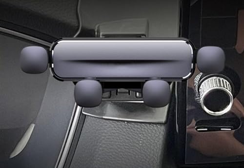 PUBIBD Auto Handyhalterung für Honda Civic 2022, 360° Drehbare Kfz Handyhalter Einstellbare Ausrichtung, Stabilisieren Kratzschutz Smartphone Halterung Auto,A Grey von PUBIBD