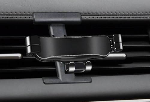 PUBIBD Auto Handyhalterung für Land Rover Range Rover Evoque 2012-2019, 360° Drehbare Kfz Handyhalter Einstellbare Ausrichtung, Stabilisieren Kratzschutz Smartphone Halterung Auto,C Black von PUBIBD