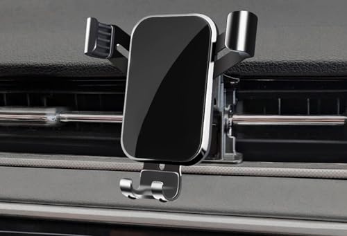 PUBIBD Auto Handyhalterung für MG MG6 2017-2023/MG6 PRO, 360° Drehbare Kfz Handyhalter Einstellbare Ausrichtung, Stabilisieren Kratzschutz Smartphone Halterung Auto,A Black von PUBIBD