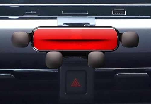 PUBIBD Auto Handyhalterung für Volkswagen Lavida Plus 2018-2022, 360° Drehbare Kfz Handyhalter Einstellbare Ausrichtung, Stabilisieren Kratzschutz Smartphone Halterung Auto,B Red von PUBIBD