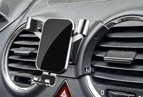 PUBIBD Auto Handyhalterung für Volkswagen Livada 2008-2012, 360° Drehbare Kfz Handyhalter Einstellbare Ausrichtung, Stabilisieren Kratzschutz Smartphone Halterung Auto,B Silver von PUBIBD