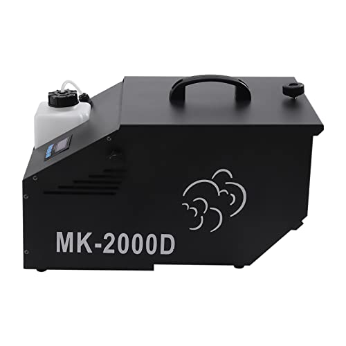 PUDLOR 1200W 220V Bodennebelmaschine, Fogger Hazer Party Disco Show Bühne Effekt Fernbedienun für die Erzeugung von Nebeleffekten bei Bühnenauftrittenund anderen Veranstaltungsorten von PUDLOR