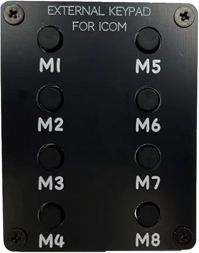 PUEKEO Externe Tastatur für ICOM IC-705 und IC-7610 - Kompatibles Bedienfeld für einfache Steuerung und schnellen Zugriff PUEKEO Externe Tastatur für ICOM IC-705 und IC-7610 - Kompatibles Bedienfeld für einfache Steuerung und schnellen Zugriff von PUEKEO