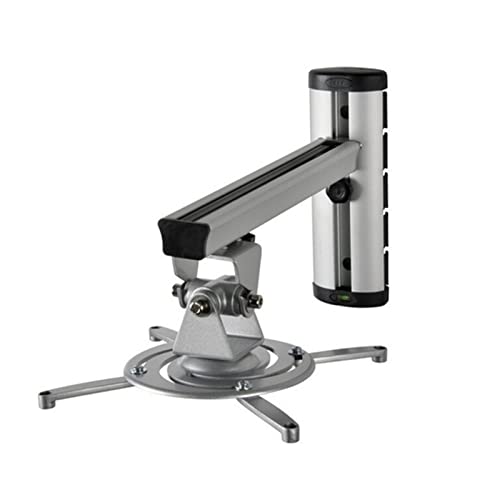 PUFAHAU Projektorständer, Projektorhalterung, Aluminiumlegierung, 360° Projektor-Wandhalterung, voll beweglich, einziehbar, Universal-Projektor-Aufhänger, Halterung für Büro, Zuhause, Bühne oder PUFAHAU Projektorständer, Projektorhalterung, Aluminiumlegierung, 360° Projektor-Wandhalterung, voll beweglich, einziehbar, Universal-Projektor-Aufhänger, Halterung für Büro, Zuhause, Bühne oder von PUFAHAU