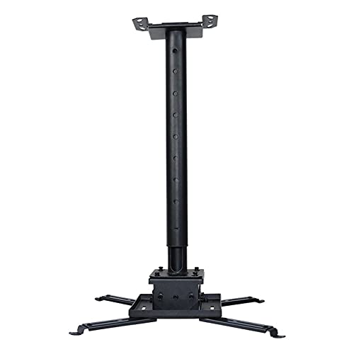 PUFAHAU Projektorständer Projektorhalterung Projektorhalterung Regal Ausziehbare Projektorhalterung Deckenprojektorhalterung mit verstellbarer Verlängerungsstange Schwarz für Büro, Zuhause, Bühne oder PUFAHAU Projektorständer Projektorhalterung Projektorhalterung Regal Ausziehbare Projektorhalterung Deckenprojektorhalterung mit verstellbarer Verlängerungsstange Schwarz für Büro, Zuhause, Bühne oder von PUFAHAU