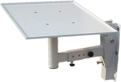 PUFAHAU Projektorständer Projektorhalterung Projektorhalterung Wandmontiertes Projektorregal mit Tablett, einziehbare Länge, Projektorständer für Büro, Zuhause, Bühne oder Studio von PUFAHAU