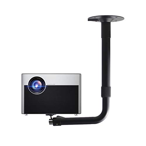 Projektorständer, Projektor-Halterung, Wand-Deckenhalterung, Aufhänger – für Projektoren, Kameras – Winkel verstellbare Projektion – Länge 32–52 cm, schwarze Projektorhalterungen für Büro Projektorständer, Projektor-Halterung, Wand-Deckenhalterung, Aufhänger – für Projektoren, Kameras – Winkel verstellbare Projektion – Länge 32–52 cm, schwarze Projektorhalterungen für Büro von PUFAHAU