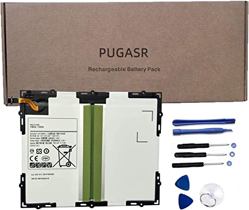 PUGASR EB-BT585ABE Tablet Akku Replacement für Samsung Galaxy Tab A 10.1 inch 2016 SM-T580 SM-T585 SM-T585C SM-T587 SM-T587P SM-P580 EB-BT585ABA 3.8V 27.74Wh 7300mAh Tools PUGASR EB-BT585ABE Tablet Akku Replacement für Samsung Galaxy Tab A 10.1 inch 2016 SM-T580 SM-T585 SM-T585C SM-T587 SM-T587P SM-P580 EB-BT585ABA 3.8V 27.74Wh 7300mAh Tools von PUGASR