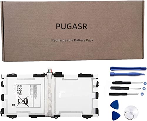 PUGASR EB-BT800FBU EB-BT800FBC Tablet Akku Replacement für Samsung Galaxy Tab S 10.5 SM-T800 SM-T805 T805C T805M T805Y SM-T801 SM-T807 T807A T807T T807P T807V 3.8V 7900mAh Tools von PUGASR