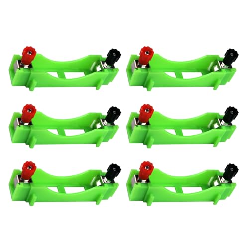 6 PCs AA Batteriehalter AA Batterie Box Kunststoff Batteriespeicherbox Serie & Parallel Verbindung Physische Experimenthilfe von PUGEOAMN