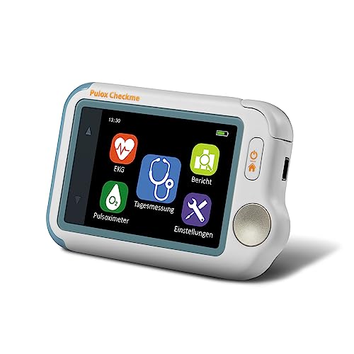 Pulox by Viatom Checkme Lite Tragbarer Vitalcheck EKG Monitor mit Pulsoximeter von PULOX