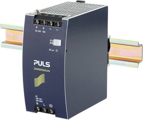 PULS DIMENSION CS10.241 Hutschienen-Netzteil (DIN-Rail) 24 V/DC 10A 240W Anzahl Ausgänge:1 x Inhalt von PULS