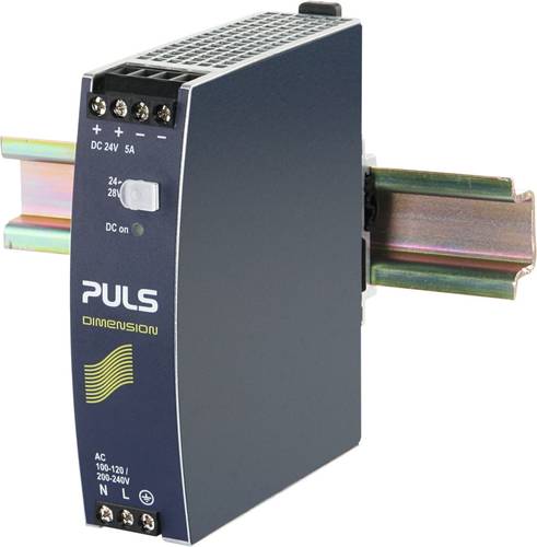 PULS DIMENSION CS5.241 Hutschienen-Netzteil (DIN-Rail) 24 V/DC 5A 120W Anzahl Ausgänge:1 x Inhalt 1 von PULS