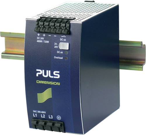 PULS DIMENSION Hutschienen-Netzteil (DIN-Rail) 24 V/DC 20A 480W Anzahl Ausgänge:1 x Inhalt 1St. von PULS