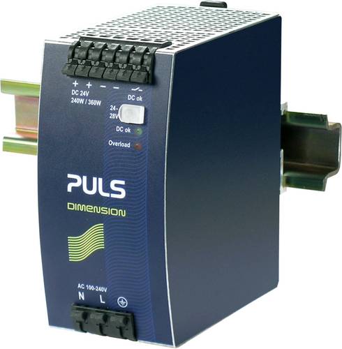 PULS DIMENSION QS10.241 Hutschienen-Netzteil (DIN-Rail) 24 V/DC 10A 240W Anzahl Ausgänge:1 x Inhalt von PULS
