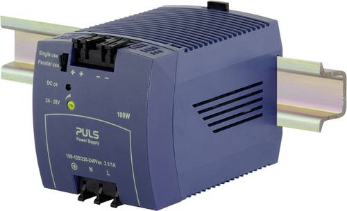 PULS MiniLine ML100.100 Hutschienen-Netzteil (DIN-Rail) 24 V/DC 4.2A 100W Anzahl Ausgänge:1 x Inhal von PULS