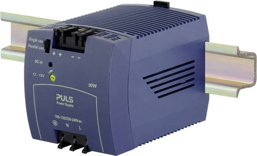 PULS MiniLine ML100.102 Hutschienen-Netzteil (DIN-Rail) 12 V/DC 7.5A 90W Anzahl Ausgänge:1 x Inhalt von PULS