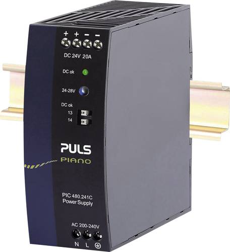 PULS PIANO Hutschienen-Netzteil (DIN-Rail) 20A 480W Inhalt 1St. von PULS