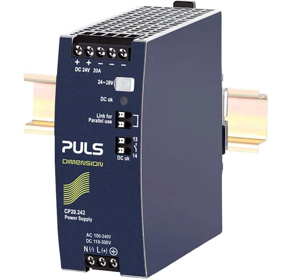 PULS PULS Hutschienen-Netzteil (DIN-Rail) 24 V 20 A 480 W Anzahl Ausgänge Hutschienen-Netzteil von PULS
