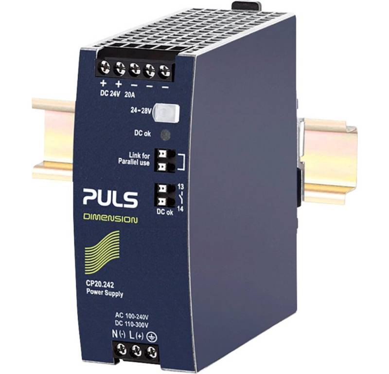 PULS PULS Hutschienen-Netzteil (DIN-Rail) 24 V 20 A 480 W Anzahl Ausgänge Hutschienen-Netzteil von PULS