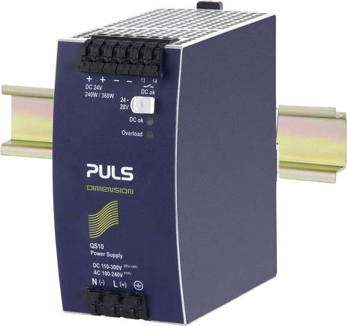 PULS QS10.241-D1 Hutschienen-Netzteil (DIN-Rail) 24 V/DC 10A 240W Anzahl Ausgänge:1 x Inhalt 1St. von PULS