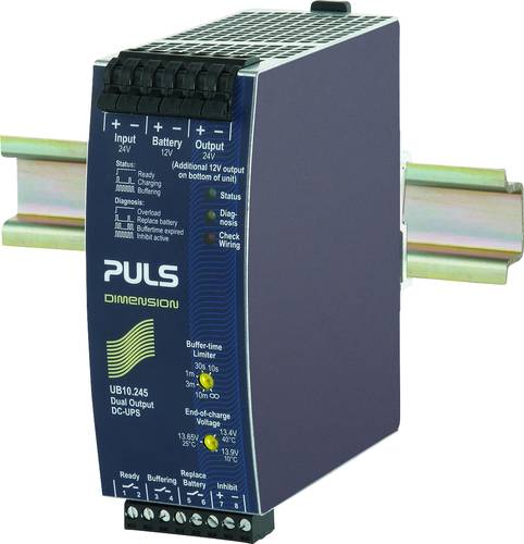 PULS UB10.245 Sicherungsmodul 24V 10A 240W Anzahl Ausgänge:1 x Inhalt 1St. von PULS