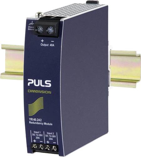 PULS YR40.242 Hutschienen-Redundanz-Modul (DIN-Rail) 40A Anzahl Ausgänge: 1 x von PULS