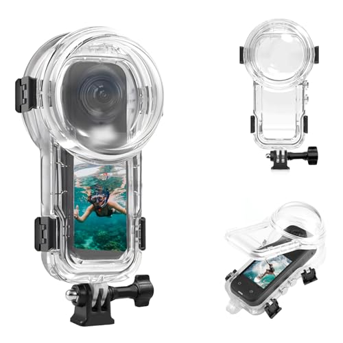 PULUZ 60 m wasserdichte Tauchhülle für Insta360 X5, unsichtbares Unterwassergehäuse, versiegelte Schutzhülle für Insta360 X5 360-Grad-Fotografie-Kamera-Zubehör PULUZ 60 m wasserdichte Tauchhülle für Insta360 X5, unsichtbares Unterwassergehäuse, versiegelte Schutzhülle für Insta360 X5 360-Grad-Fotografie-Kamera-Zubehör von PULUZ