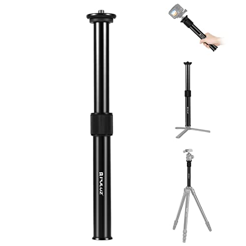 PULUZ DSLR-Kamera-Erweiterungshalterung, Verlängerungsstange, Metall, Stativ, Einbeinstativ, Gimbalverlängerung, 3/8 Zoll 1/4 Zoll Schraube, Teleskop-Verlängerungsstange, Standfuß PULUZ DSLR-Kamera-Erweiterungshalterung, Verlängerungsstange, Metall, Stativ, Einbeinstativ, Gimbalverlängerung, 3/8 Zoll 1/4 Zoll Schraube, Teleskop-Verlängerungsstange, Standfuß von PULUZ