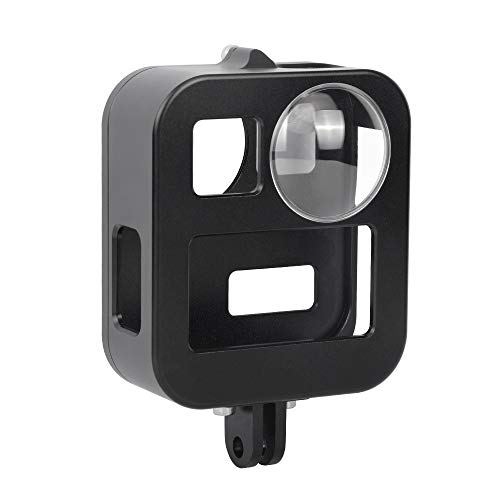 PULUZ Go Pro Max Hülle CNC Aluminiumlegierung Gehäuse mit Go Pro Max Lens Mod für GoPro Max von PULUZ