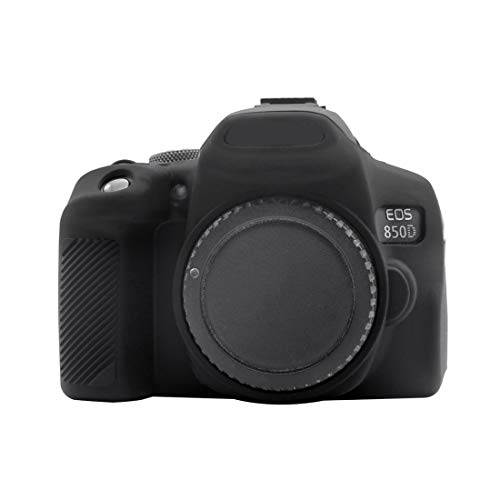 PULUZ Kameragehäuse, professionell, Silikongummi, Schutzhülle für Canon EOS 850D (schwarz) von PULUZ