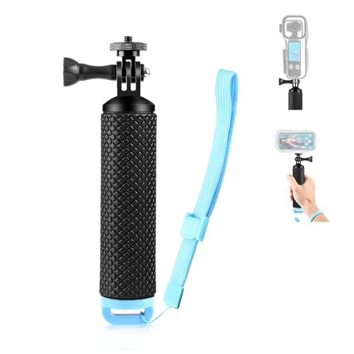 PULUZ Schwimmender Griff für GoPro Hero 12 11 10 9 8 Tauchkoffer, Unterwasserfotografie, Auftriebsstab mit 6,35 mm Schraubbefestigung für Action-Kamera und Handy-Tauchhüllen PULUZ Schwimmender Griff für GoPro Hero 12 11 10 9 8 Tauchkoffer, Unterwasserfotografie, Auftriebsstab mit 6,35 mm Schraubbefestigung für Action-Kamera und Handy-Tauchhüllen von PULUZ