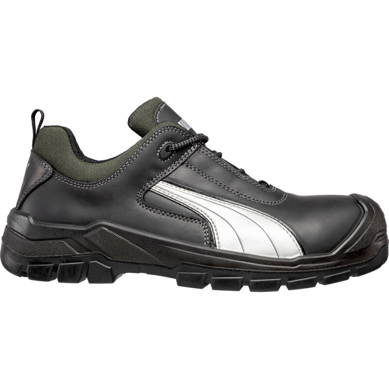 Puma CASCADES LOW robuster Sicherheitsschuh S3 schwarz/grau Gr. 40 von PUMA® SAFETY