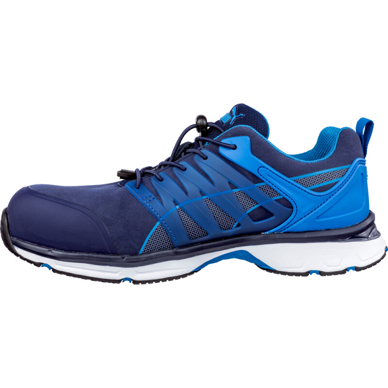 Puma VELOCITY 2.0 BLUE LOW sportlicher Sicherheitsschuh S1P blau Gr. 48 von PUMA® SAFETY