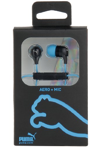 Puma Aero Headset In-Ear und Mikrofone blau von PUMA