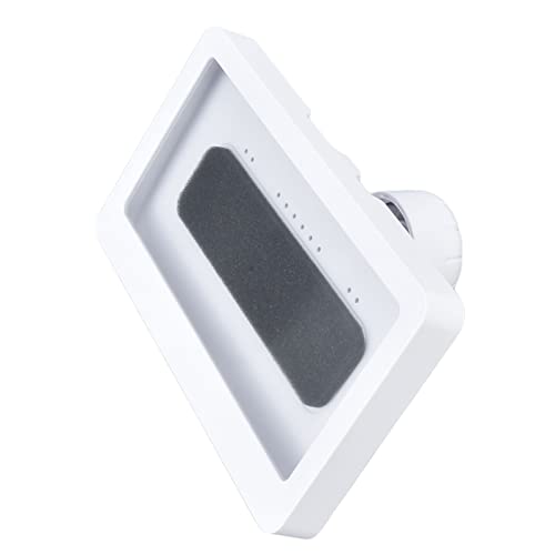 Duschphone -Halter, ABS -Material, Berührbarer Bildschirm, Duschphase, Frei Installation mit Hoher Empfindlichkeit, für Küche, Badezimmer (Weiß) von PUNELE