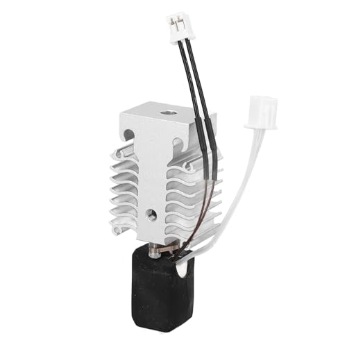 Keramikheizungsblock Heißes Ende Kit mit Ti -Legierung und Kupfer, Hohe Thermische Leitfähigkeit, Verbesserter Keramikheizungskörper für Ender 3 V3 SE 3D -Drucker, 24 V 60W von PUNELE