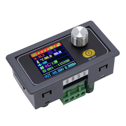 Variabler Spannungsregler, DC DC -DC -Konverter -Stiefenmodul 6.0 30 V Eingang 0,0 36 V Ausgang für Mobile LED -Netzteile, Laborworkshops Anzeigen von PUNELE
