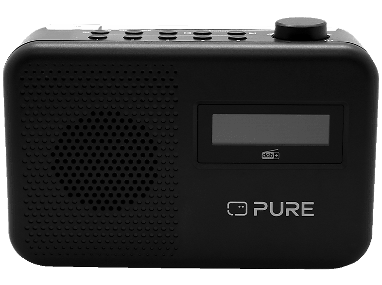 PURE Elan One² DAB+ Radio, DAB, DAB+, FM, Bluetooth, Charcoal von PURE