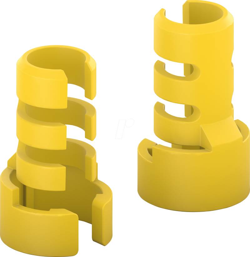 FI-SR105 - Flexinstall Kabelschutz & Markierung,10er Pack, gelb von PURELINK
