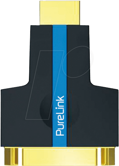 PURE CS020 - Adapter, HDMI A Stecker auf DVI D Buchse, Cinema Serie von PURELINK