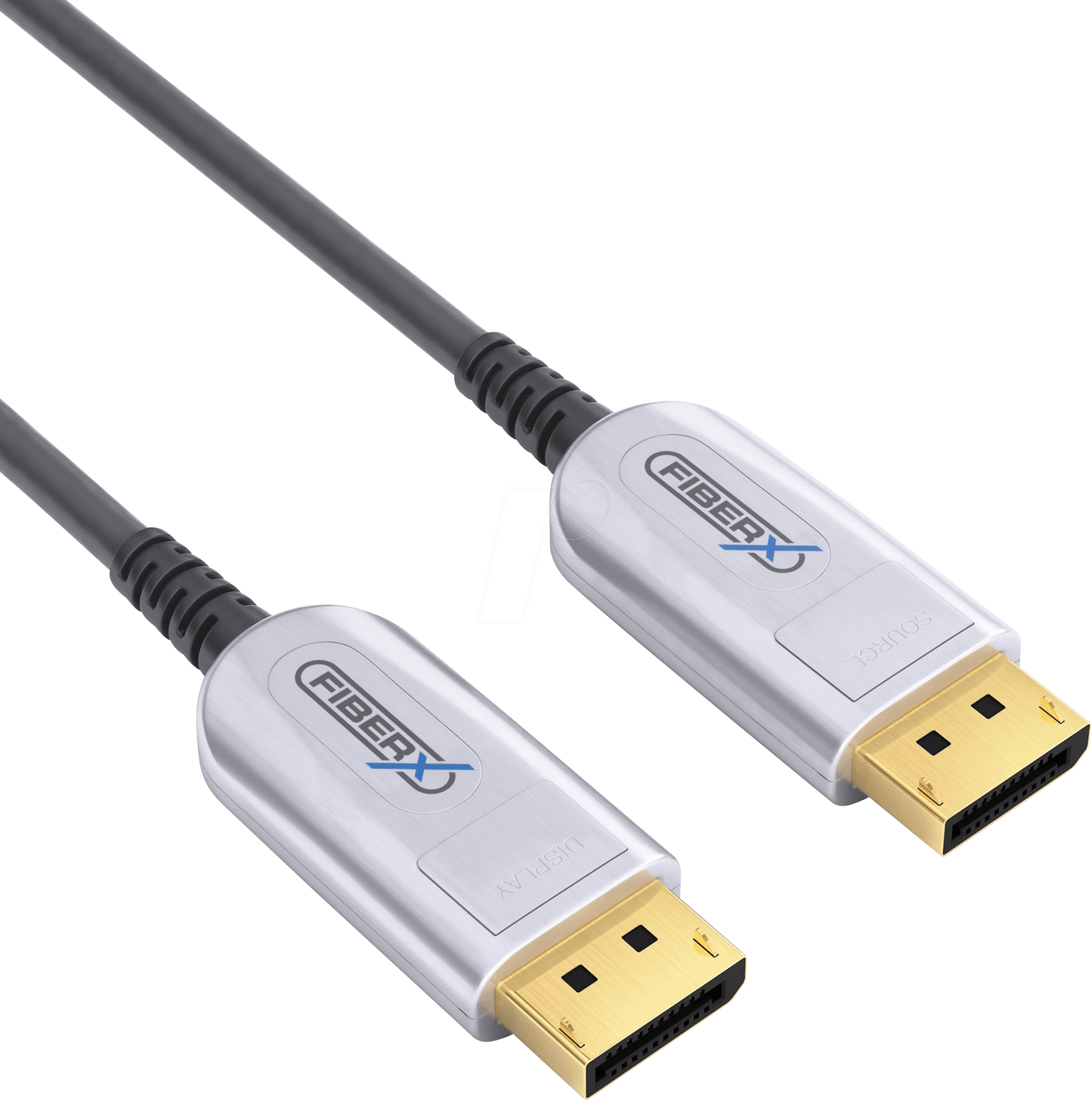 PURE FX-I250-100 - FiberX Serie - DisplayPort 8K Glasfaser Extender Kabel - 100m von PURELINK